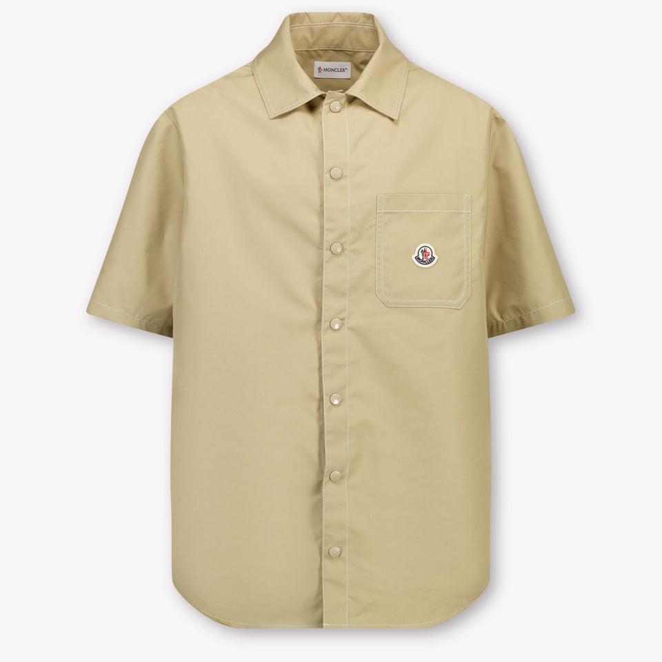 Moncler Bambini Ragazzi Camicetta dentro Beige