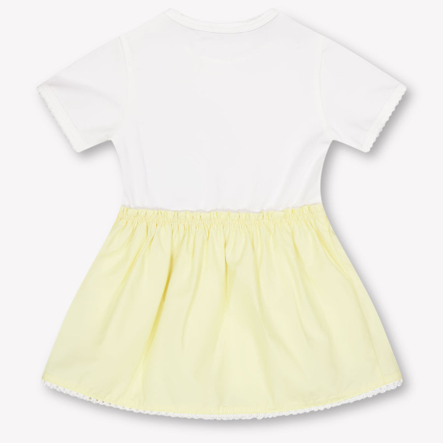 Moncler bebe Chicas Vístete Amarillo