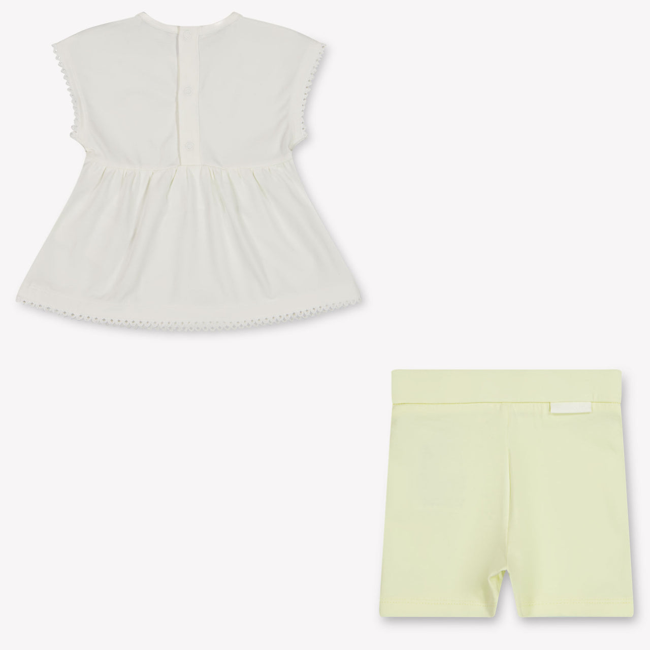 Moncler Bambino Ragazze Impostato Giallo