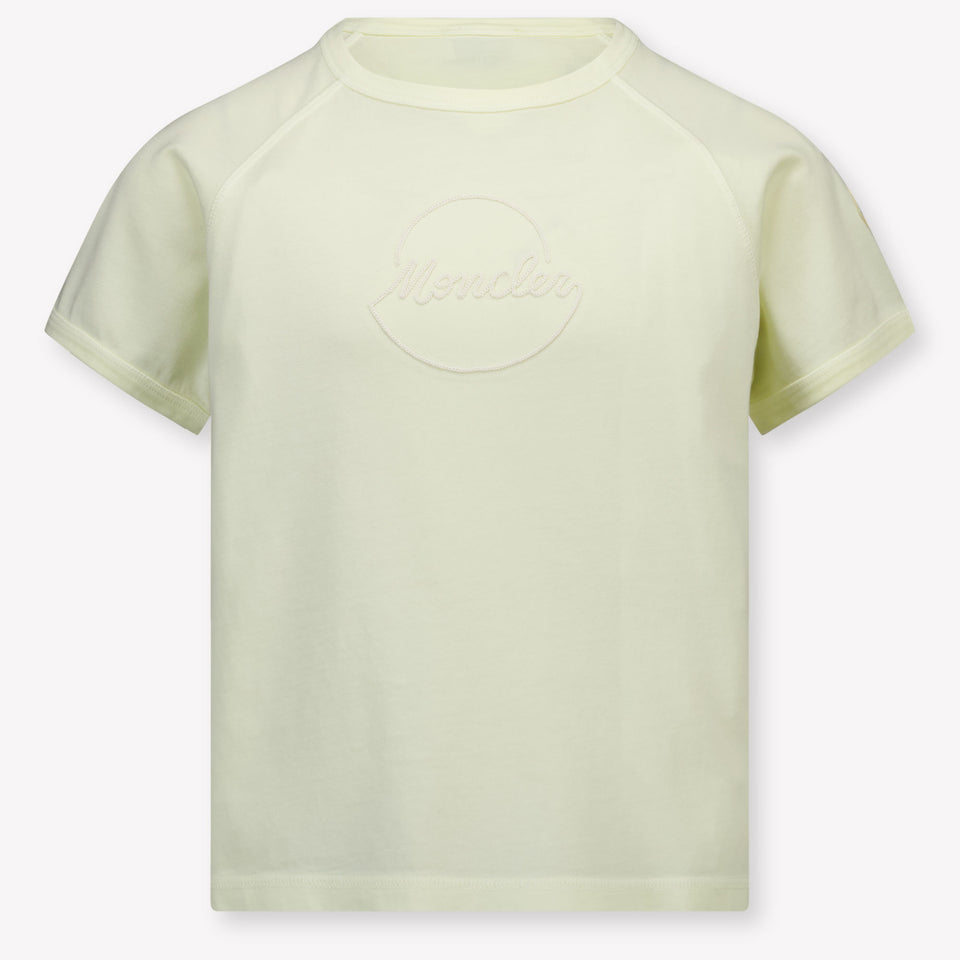 Moncler Kinder Mädchen T-Shirt In Gelb