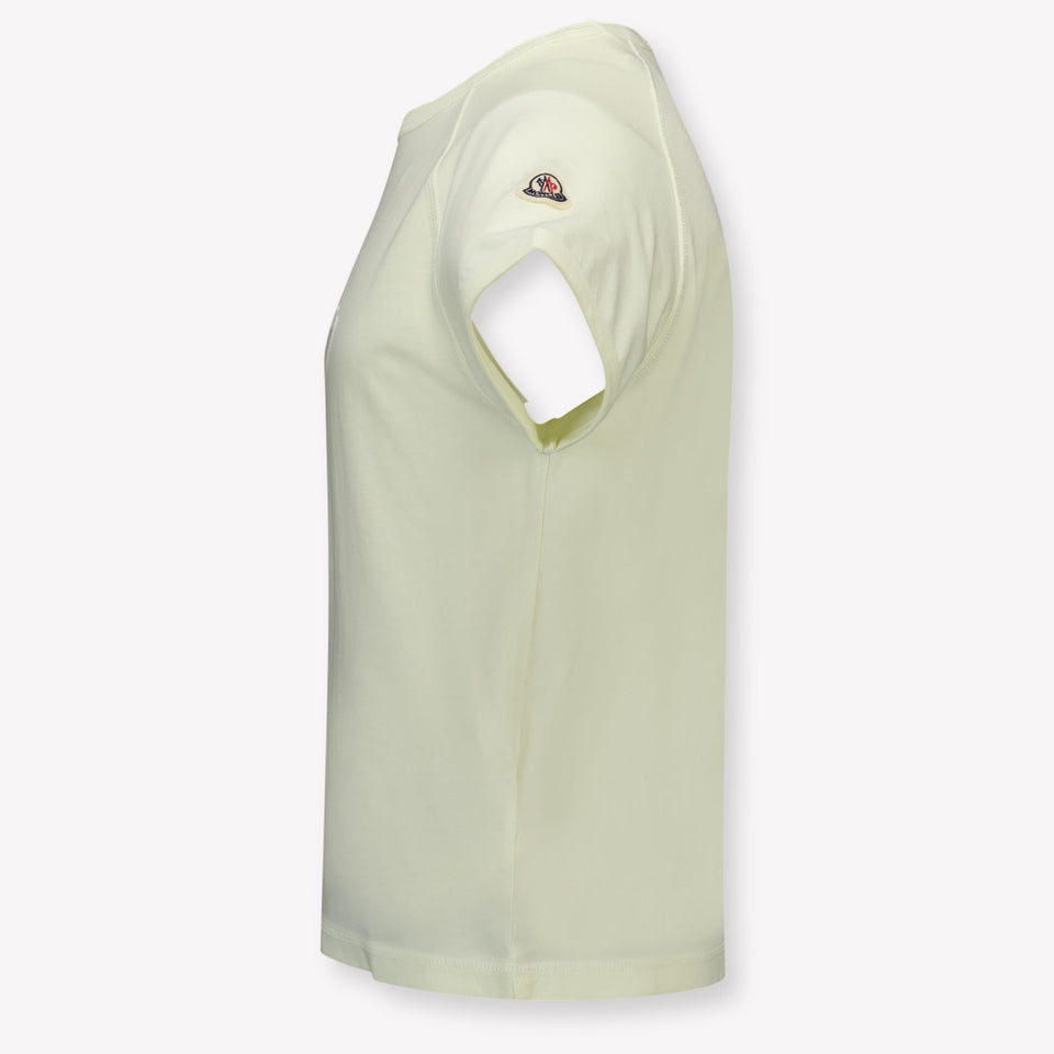Moncler Kinder Mädchen T-Shirt In Gelb