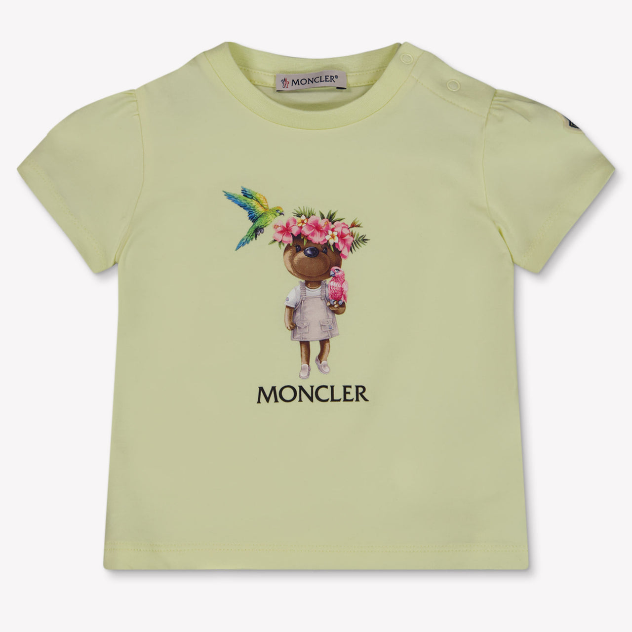 Moncler Bébé Filles T-shirt dans Jaune