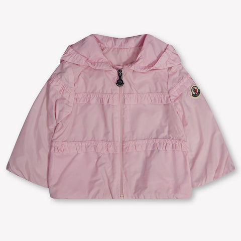 Moncler Hiti Baby Ragazze Giacca estiva Rosa Chiaro