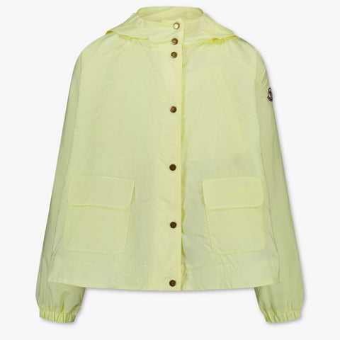 Moncler Suher Kids Girls Summer jacket In Yellow