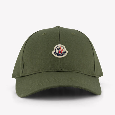 Moncler Bambini Ragazzi Animale domestico dentro Verde Oliva