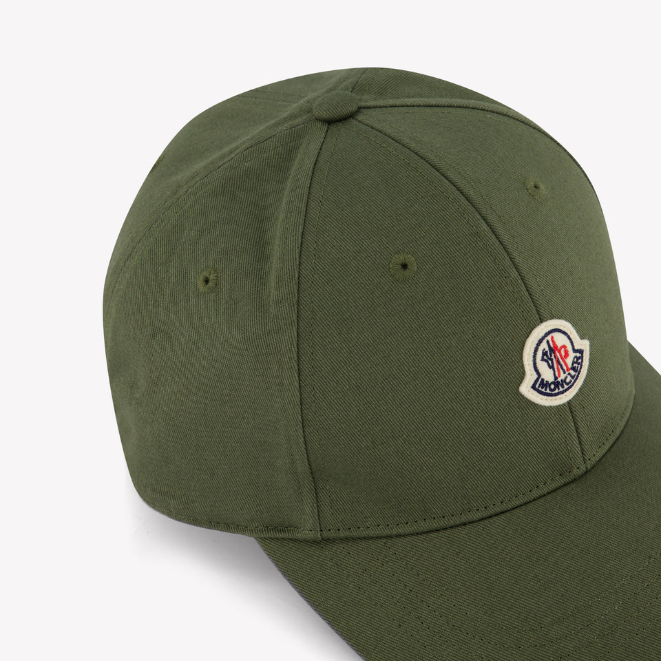 Moncler Bambini Ragazzi Animale domestico dentro Verde Oliva