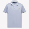 Moncler Enfants Garçons Polo En Bleu Clair