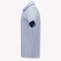 Moncler Bambini Ragazzi Polo In Azzurro