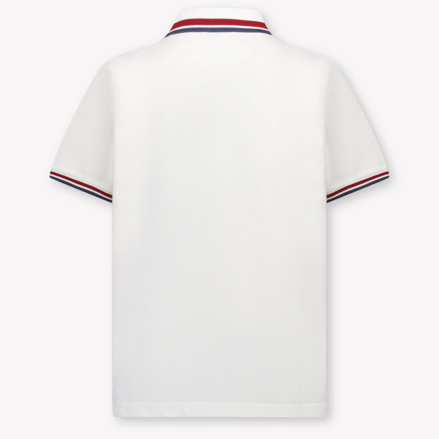 Moncler Kinder Jungen Einsetzen Weiß