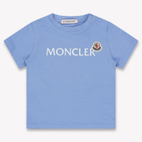 Moncler Bébé Garçons T-shirt dans Bleu Clair