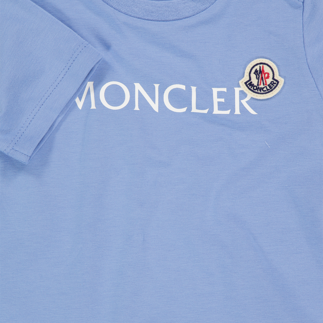 Moncler Bébé Garçons T-shirt dans Bleu Clair