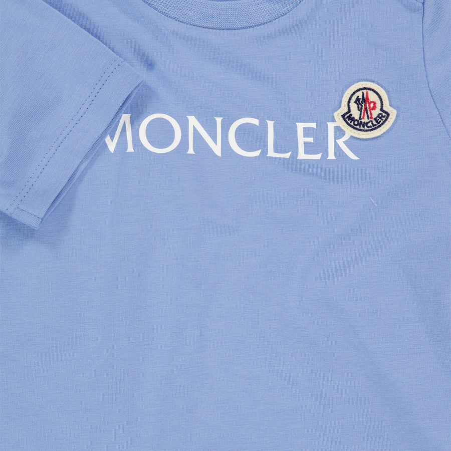 Moncler Bébé Garçons T-shirt dans Bleu Clair