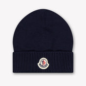 Moncler Baby-Unisex-Mütze Marineblau