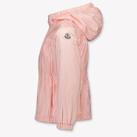 Moncler Aulne Kinder Meisjes Zomerjas In Licht Roze
