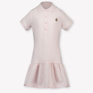 Moncler niños Chicas Vístete Rosa claro