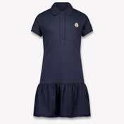 Moncler Kinder Meisjes Jurk In Navy