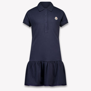 Moncler Kinder Meisjes Jurk In Navy