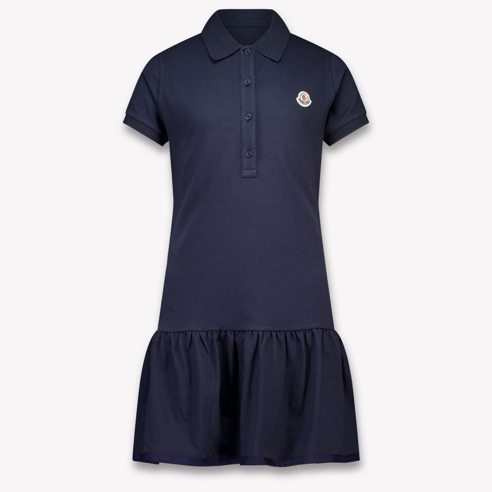 Moncler Kinder Meisjes Jurk In Navy