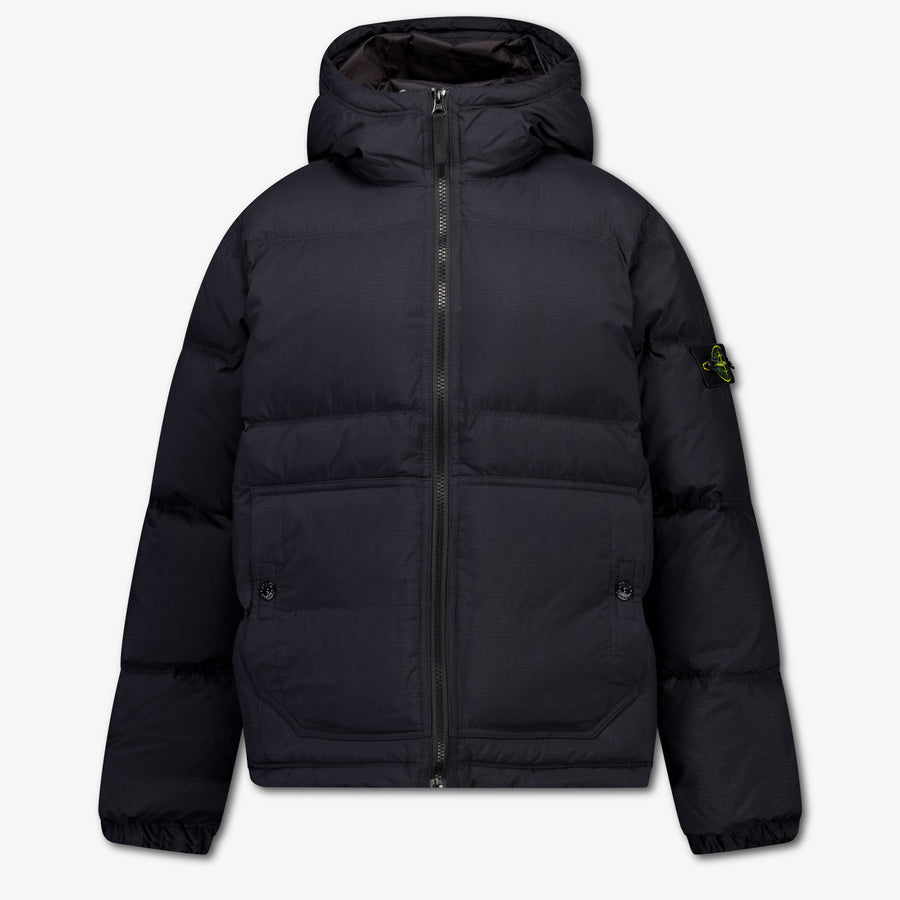 Stone Island Bambini Ragazzi Cappotti invernali dentro Nero