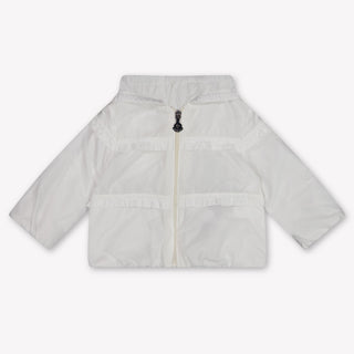 Moncler Hiti Baby Mädchen Sommerjacke In Weiß