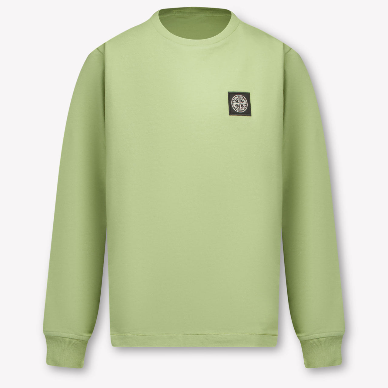 Stone Island Kinder Jungen T-Shirt In Olivgrün