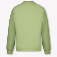 Stone Island Kinder Jungen T-Shirt In Olivgrün