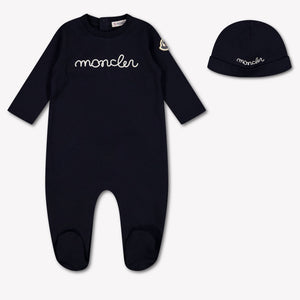 Moncler bebe Unisex Mono corto en Navy