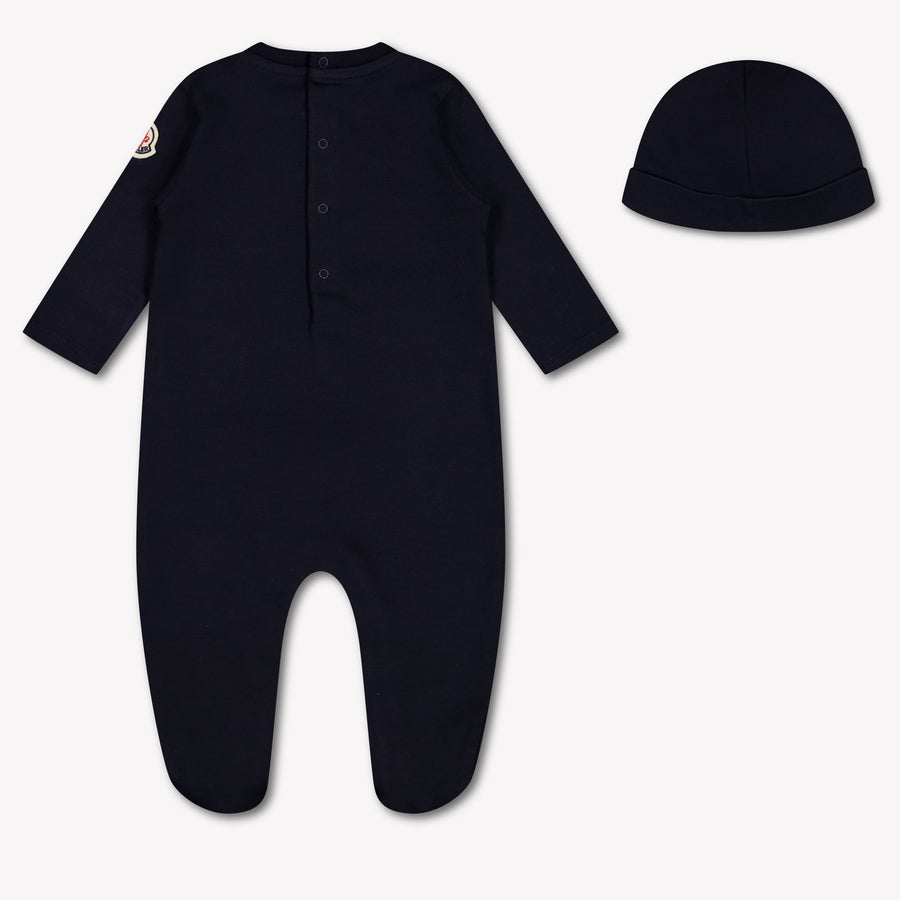 Moncler bebe Unisex Mono corto en Navy