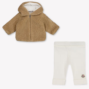Moncler Baby-Unisex-Set Kamel