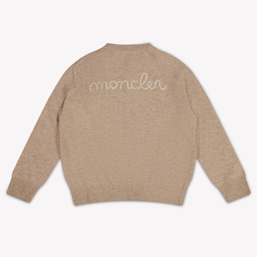 Moncler Bébé Unisexe Pull en Beige