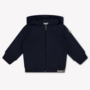 Moncler bebe Chicos Cárdigan en Navy