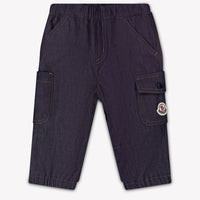 Moncler bebe Chicos pantalones en Navy