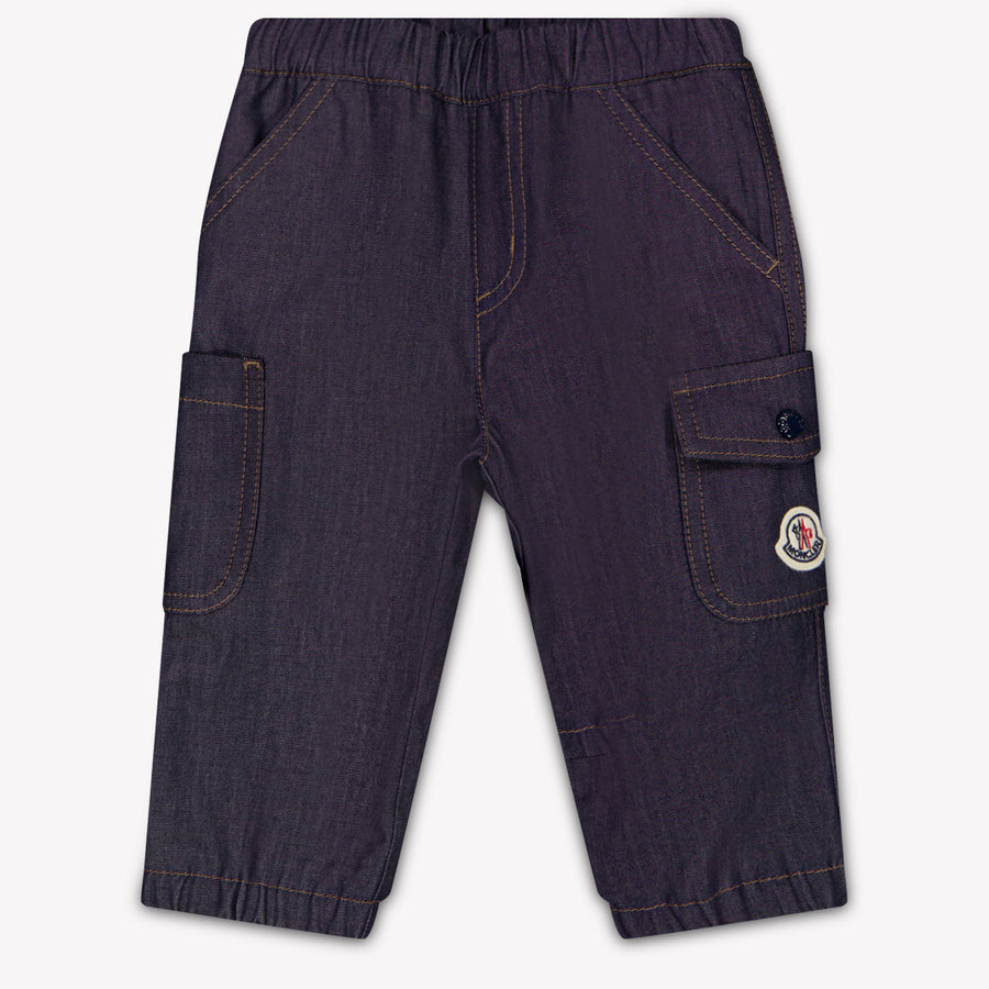Moncler bebe Chicos pantalones en Navy