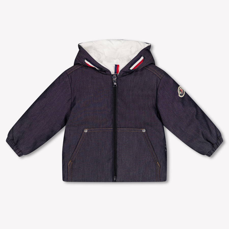 Moncler Alaric Baby Boys Jackets In Navy