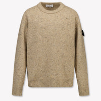 Stone Island niños Chicos suéter en Marrón Claro