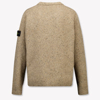Stone Island niños Chicos suéter en Marrón Claro