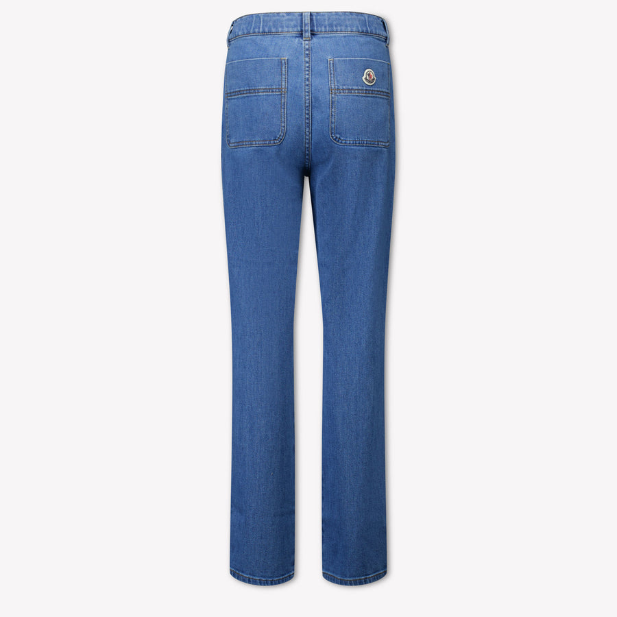 Moncler Niños Chicos Vaquero En Azul