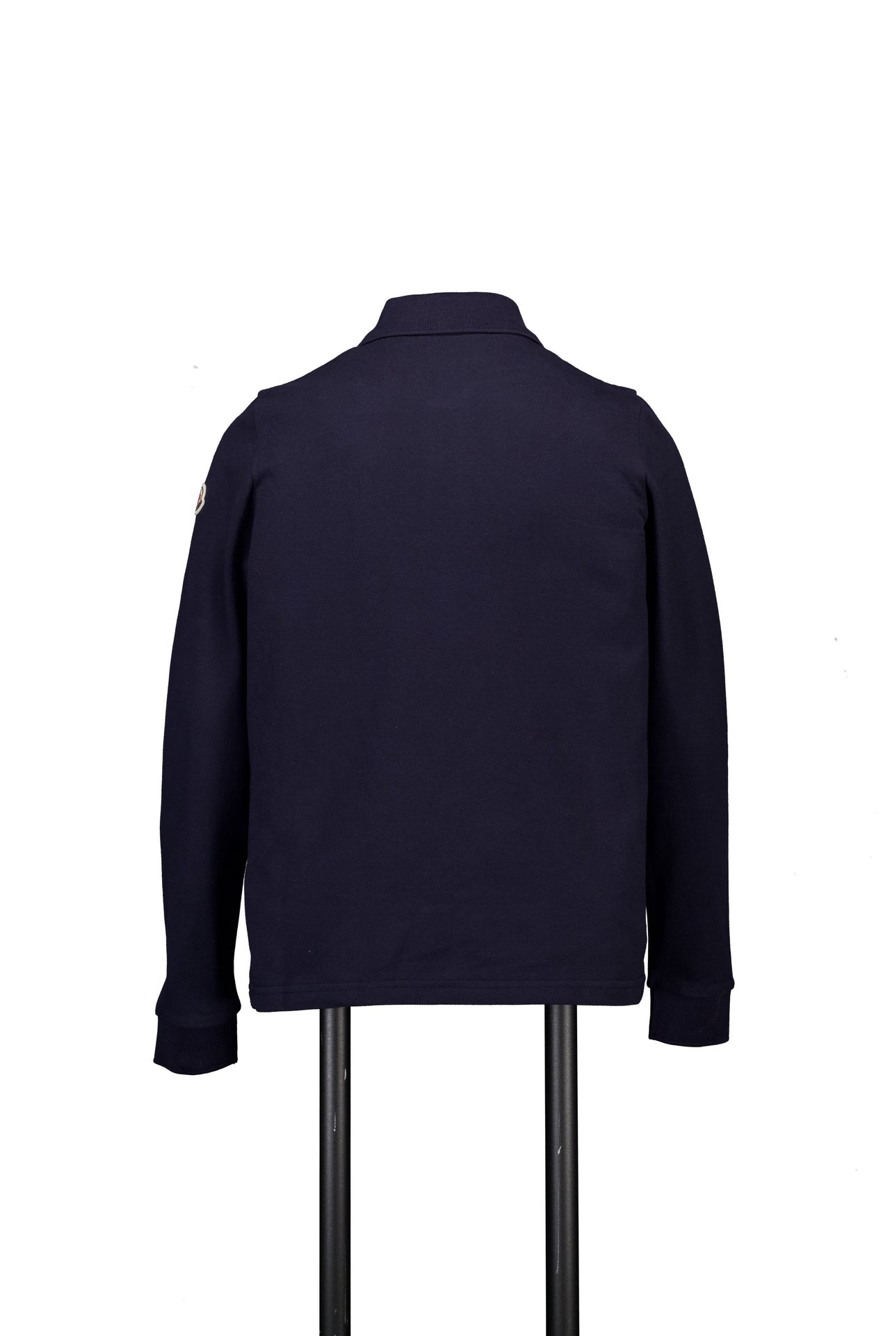 Moncler Kids Boys Polo In Navy
