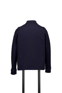 Moncler Kids Boys Polo In Navy