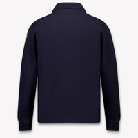 Moncler niños Chicos polo en Navy