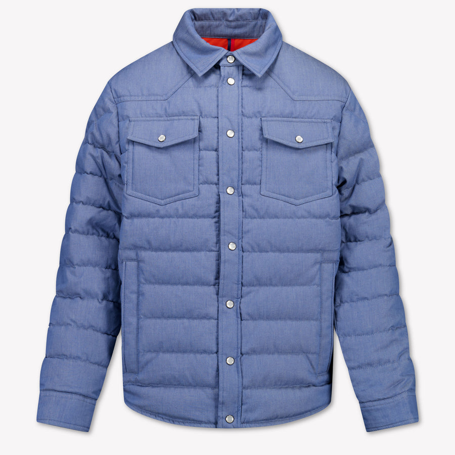 Moncler Tiriol Kinder Jongens Vest In Blauw