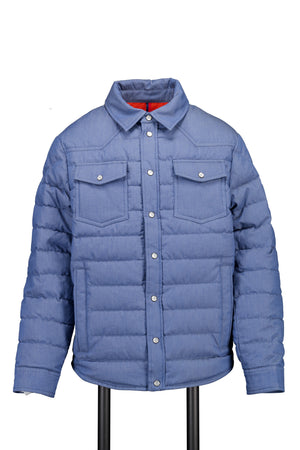 Moncler Tiriol Kinder Ragazzi Cardigan dentro Blu