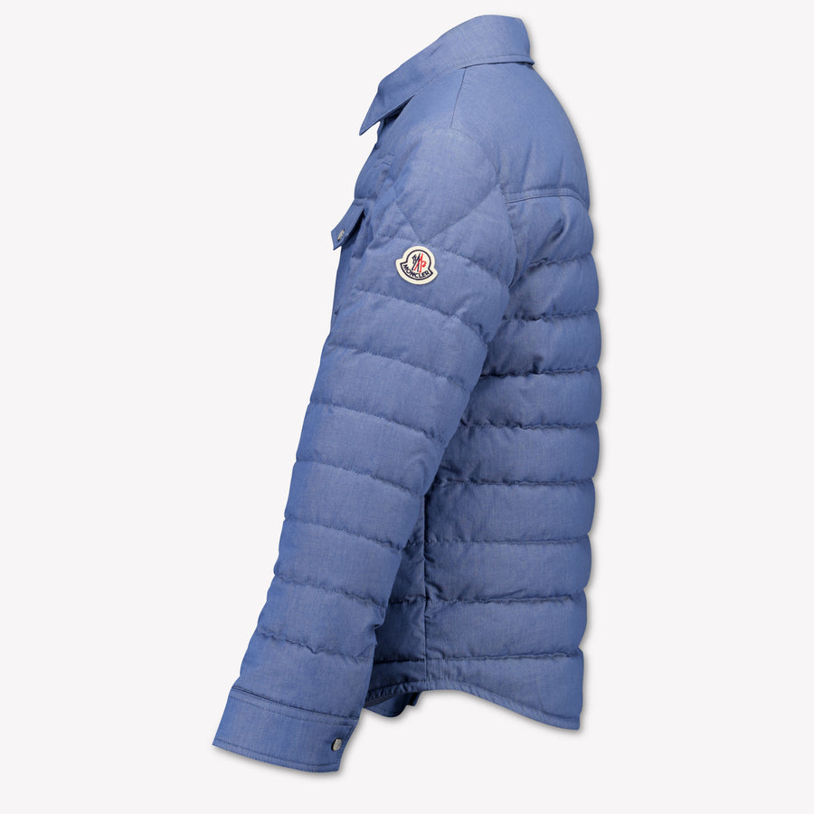 Moncler Tirol Kinder Jungen Strickjacke In Blau