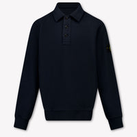 Stone Island Kinder Jungen Pullover rein Marineblau