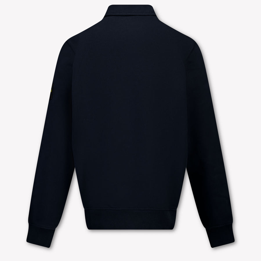 Stone Island Kinder Jungen Pullover rein Marineblau