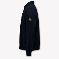 Stone Island Kinder Jungen Pullover rein Marineblau