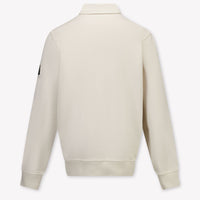 Stone Island Kids Boys Sweater In OffWhite