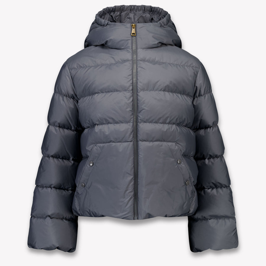 Moncler Xhante Kinder Meisjes Winterjas In Antraciet