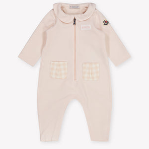 Moncler Baby Mädchen Spielanzug In Hellrosa
