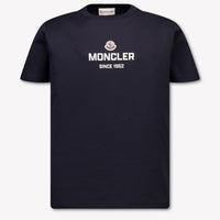 Moncler Kids Boys T-Shirt In Navy